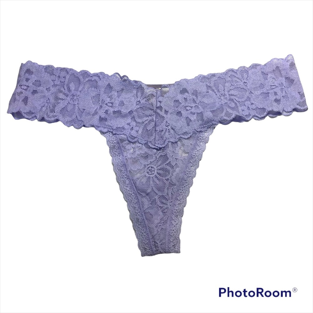Victoria’s Secret lilac lace thong size S